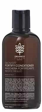 ORGANICS COSMETICS FORTIFY CONDITIONER NEEM OIL AND MILLET 250 ML - Gruppofarmastore.it