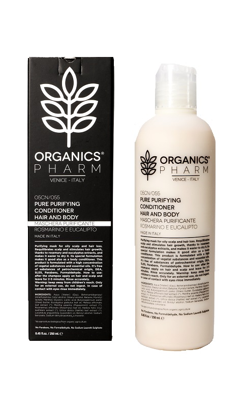 ORGANICS PHARM PURE PURIFYING CONDITIONER HAIR AND BODY 250 ML - Gruppofarmastore.it