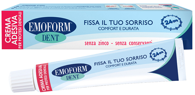 EMOFORM DENT CREMA ADESIVA PER PROTESI DENTALI 45 G PROMOZIONE - Gruppofarmastore.it