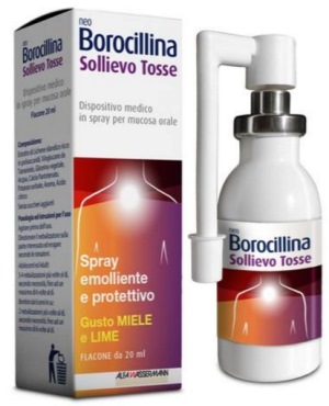 NEOBOROCILLINA SOLLIEVO TOSSE SPRAY 20 ML - Gruppofarmastore.it