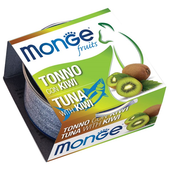 MONGE FRUITS TONNO CON KIWI 80 G - Gruppofarmastore.it