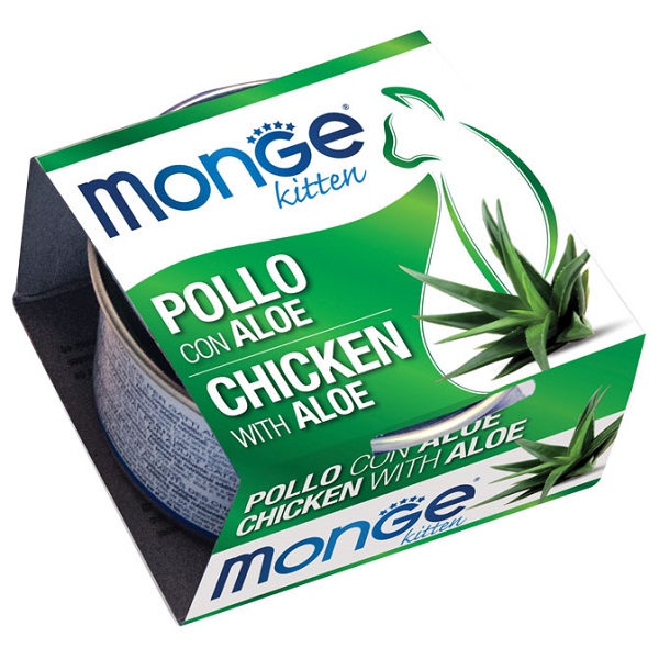 MONGE FRUITS POLLO CON ALOE 80 G - Gruppofarmastore.it