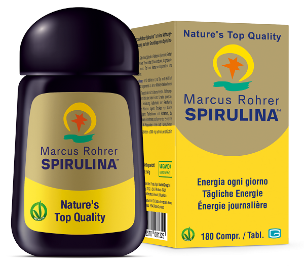 SPIRULINA MARCUS ROHRER 180 COMPRESSE - Gruppofarmastore.it