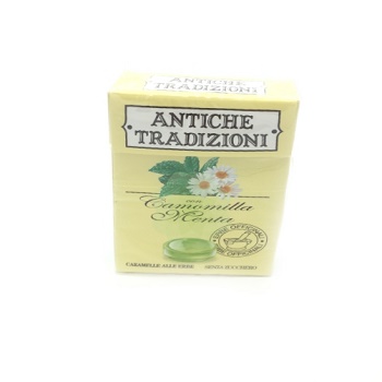 ANTICHE TRADIZIONI CARAMELLE SENZA ZUCCHERO CAMOMILLA - Gruppofarmastore.it