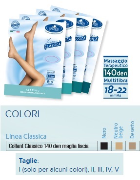 SAUBER COLLANT 140 DENARI MAGLIA LISCIA NEUTRO BEIGE 2 LINEA CLASSICA - Gruppofarmastore.it