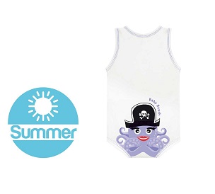 J BIMBO SUMMER BEACH BIANCO POLIPO - Gruppofarmastore.it