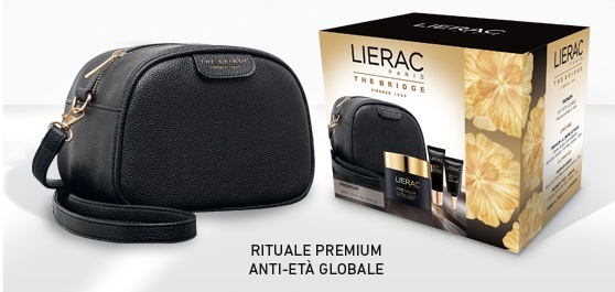 COFFRET LIERAC THE BRIDGE PREMIUM CREMA RICCA 50 ML + 8 ML + 3 ML - Gruppofarmastore.it