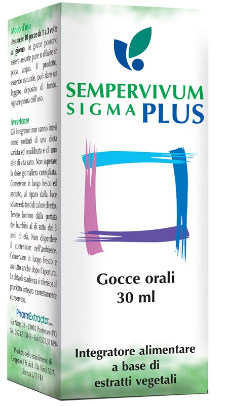 SEMPERVIVUM SIGMA PLUS 30 ML - Gruppofarmastore.it