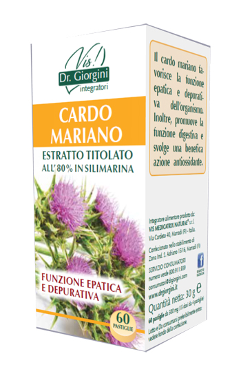 CARDO MARIANO ESTRATTO TITOLATO 60 PASTIGLIE - Gruppofarmastore.it
