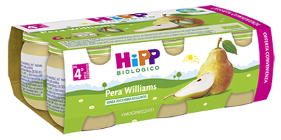 HIPP BIO OMOGENEIZZATO PERA WILLIAMS 6X80 G - Gruppofarmastore.it