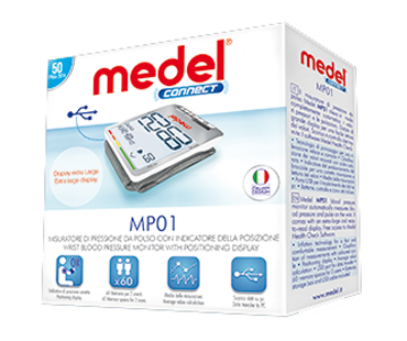 MISURATORE DI PRESSIONE MEDEL CONNECT CARDIO MP01 - Gruppofarmastore.it