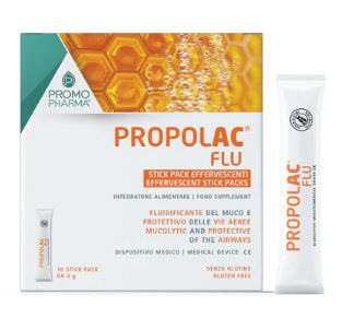 PROPOL AC FLU EFFERVESCENTE 10 BUSTINE - Gruppofarmastore.it