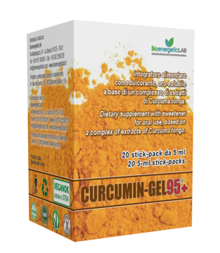 CURCUMIN GEL 95+ 20 BUSTINE DA 5 ML - Gruppofarmastore.it