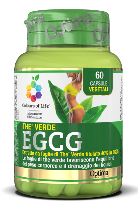 COLOURS OF LIFE THE VERDE EGCG 60 CAPSULE VEGETALI - Gruppofarmastore.it
