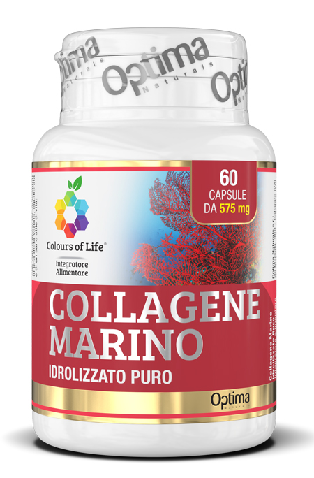 COLOURS OF LIFE COLLAGENE MARINO IDROLIZZATO PURO 60 CAPSULE 575 MG - Gruppofarmastore.it