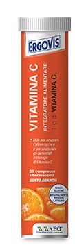 ERGOVIS VIT C 1000MG 20 COMPRESSE EFFERVESCENTI - Gruppofarmastore.it