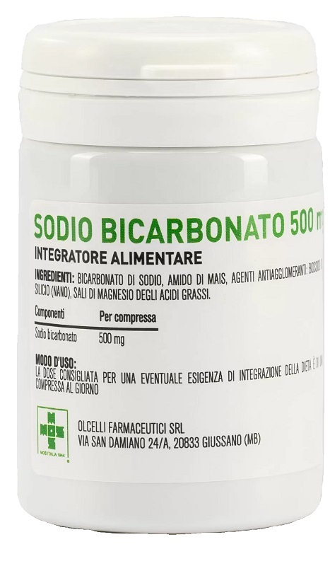 SODIO BICARBONATO 500 MG 100 COMPRESSE - Gruppofarmastore.it
