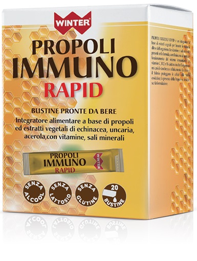 WINTER PROPOLI IMMUNO RAPID 20 BUSTINE - Gruppofarmastore.it