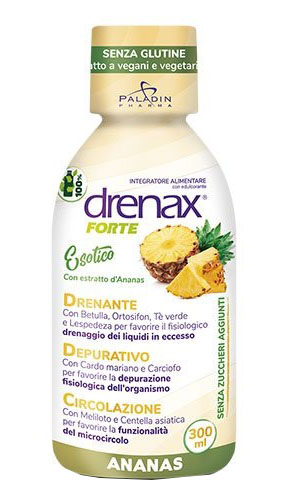 DRENAX FORTE ESOTICO CON ESTRATTO D'ANANAS 300 ML - Gruppofarmastore.it