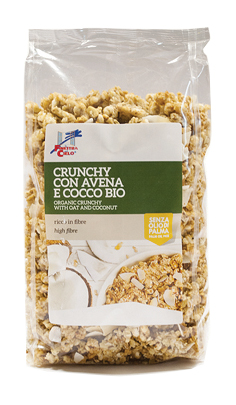 CRUNCHY CON AVENA E COCCO 375 G - Gruppofarmastore.it