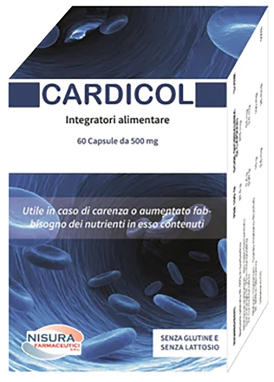 CARDICOL 60 CAPSULE DA 500 MG - Gruppofarmastore.it