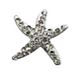 ORECCHINI STERILI STARFISH WHITE CRYST BJT928 - Gruppofarmastore.it