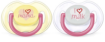 SUCCHIETTO LOVE 0-6 MESI FEMMINA 2 PEZZI - Gruppofarmastore.it