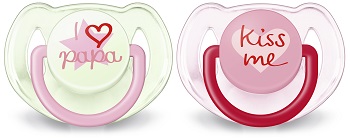 SUCCHIETTO LOVE 6-18 MESI FEMMINA 2 PEZZI - Gruppofarmastore.it