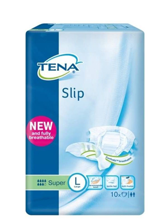 PANNOLONE PER INCONTINENZA A MUTANDINA TENA SLIP SUPER L 10 PEZZI - Gruppofarmastore.it
