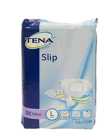 PANNOLONE PER INCONTINENZA A MUTANDINA TENA SLIP MAXI L 10 PEZZI - Gruppofarmastore.it