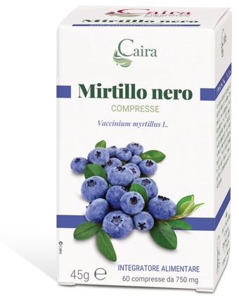 CAIRA MIRTILLO NERO 60 COMPRESSE - Gruppofarmastore.it
