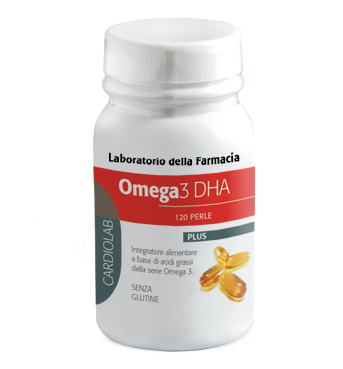 LABORATORIO DELLA FARMACIA OMEGA 3 DHA PLUS 120 PERLE LINEA CARDIOLAB - Gruppofarmastore.it
