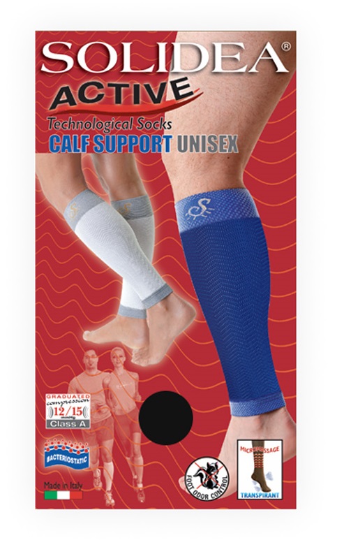 CALF SUPPORT GAMBALE NERO M - Gruppofarmastore.it