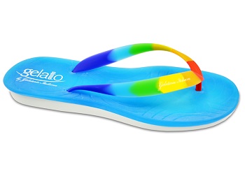 INFRADITO CALZATURA GELATO PEACE CON PLANTARE GEL LIGHT BLU 39/40 1 PAIO - Gruppofarmastore.it