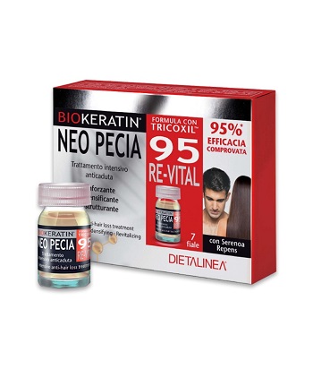 BIOKERATIN NEO PECIA 95 RE-VITAL TRATTAMENTO INTENSIVO ANTICADUTA 7 FIALE DA 3 ML - Gruppofarmastore.it