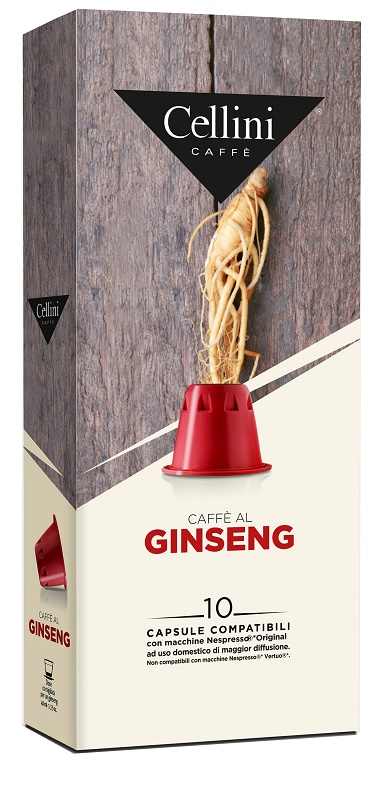 CELLINI CAFFE' AL GINSENG 10 CAPSULE - Gruppofarmastore.it