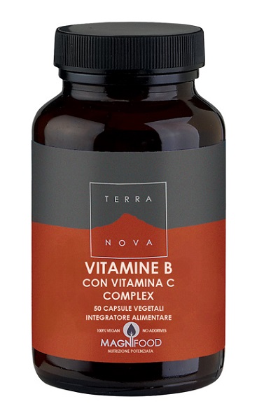 TERRANOVA COMPLESSO DI VITAMINE B CON VITAMINA C 50 CAPSULE - Gruppofarmastore.it