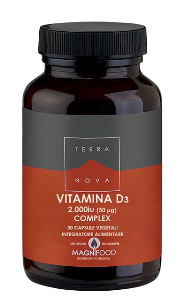 TERRANOVA COMPLESSO DI VITAMINA D3 2000 IU (50UG) 50 CAPSULE - Gruppofarmastore.it