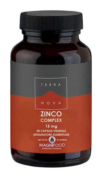 TERRANOVA COMPLESSO DI ZINCO 15 MG 50 CAPSULE - Gruppofarmastore.it