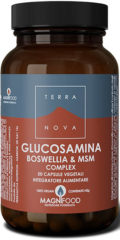 TERRANOVA COMPLESSO DI GLUCOSAMINA BOSWELLIA E MSM 50 CAPSULE - Gruppofarmastore.it