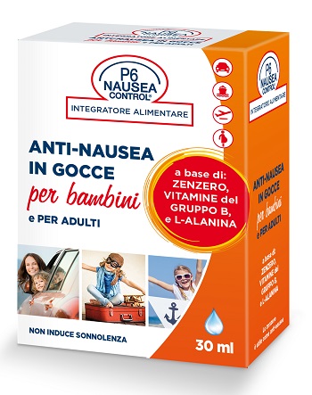 P6 NAUSEA CONTROL GOCCE ANTINAUSEA 30 ML - Gruppofarmastore.it