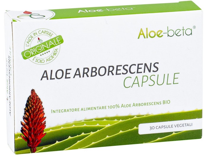 ALOE BETA 30 CAPSULE ALOE ARBORESCENS - Gruppofarmastore.it