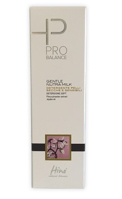 HINO NATURAL SKINCARE PRO BALANCE GENTLE NUTRA MILK DETERGENTE PELLI SECCHE E SENSIBILI 200 ML - Gruppofarmastore.it