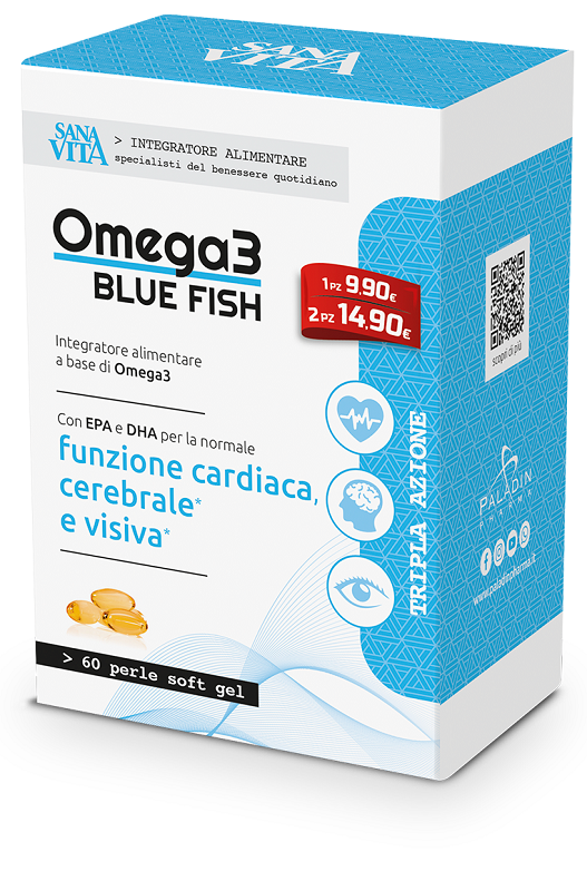 SANAVITA BLUE FISH 60 CAPSULE - Gruppofarmastore.it