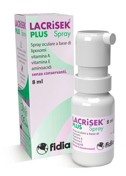 LACRISEK PLUS SPRAY SENZA CONSERVANTI SOLUZIONE OFTALMICA 8 ML - Gruppofarmastore.it