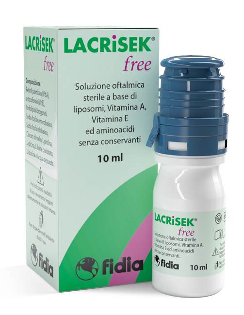 LACRISEK FREE SOLUZIONE OFTALMICA SENZA CONSERVANTI 10 ML - Gruppofarmastore.it