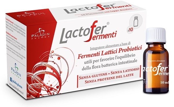 LACTOFER FERMENTI 10 FLACONCINI 10 ML - Gruppofarmastore.it