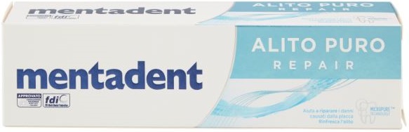 MENTADENT MAXIMUM PROTECTION ALITO PURO DENTIFRICIO 75 ML - Gruppofarmastore.it