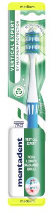 MENTADENT SPAZZOLINO VERTICAL EXPERT DENTI GUANCE - Gruppofarmastore.it