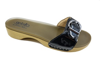 ZOCCOLO SOLE MIO BLACK CON PLANTARE IN GEL 35-36 - Gruppofarmastore.it